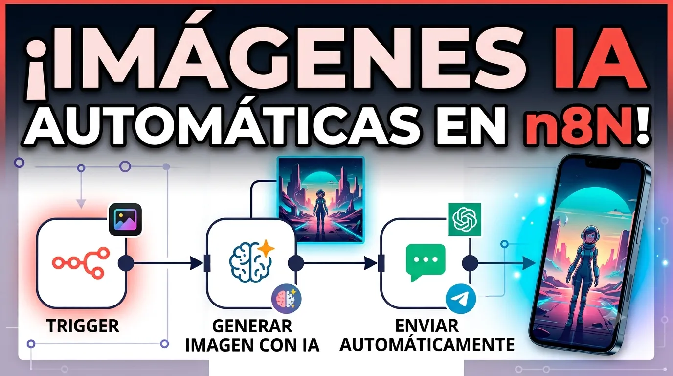 Genera Imágenes con IA en N8N y Envíalas a Telegram — Sistek Peru